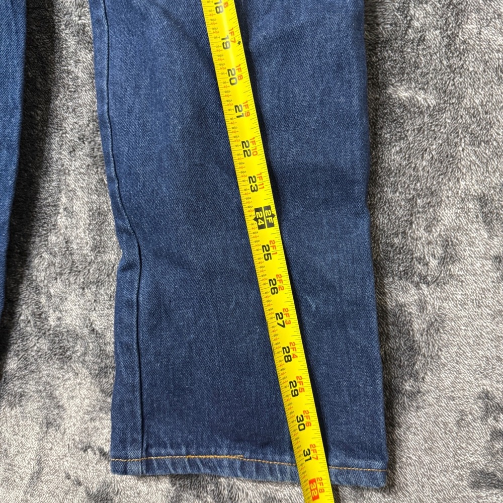Vintage 80s‎ Chic H.I.S Denim MOM Jeans High-Waisted Women Size 25" Blue Western - Picture 10 of 10